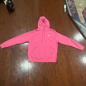 Nike Men's Pink Hoodie